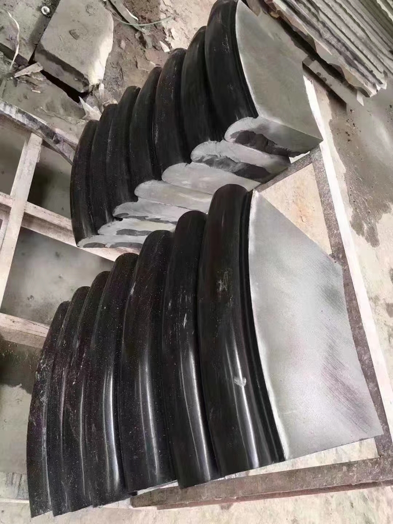 光面壓頂 磨半圓